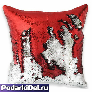 Наволочка ХАМЕЛЕОН 40*40 (ПРЕМИУМ) Красная