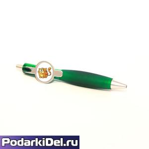 Ручка шариковая с кольцом "ЗЕЛЕНАЯ" под сублимацию Ручка шариковая с кольцом "ЗЕЛЕНАЯ" под сублимацию