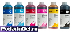 Комплект чернил для Epson INKTEC E0010 по 1л Комплект чернил для Epson INKTEC E0010 по 1л