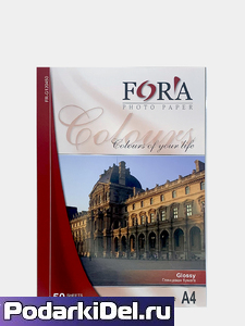 Бумага FORA А4 / 50л./ 120г (глянц.) Бумага FORA А4 / 50л./ 120г (глянц.)