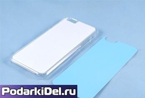 Чехол пластиковый IPhone 7/8 прозрачный (вставка под сублимацию) Чехол пластиковый IPhone 7/8 прозрачный (вставка под сублимацию)