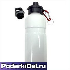 Фляга аллюминиевая с крышкой для питья 600мл. Фляга аллюминиевая с крышкой для питья 600мл.