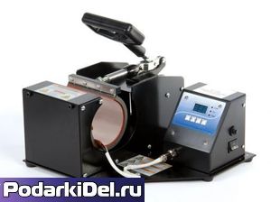 Термопресс для кружек Master (горизонтальный / d=7.5-9см+d=5-7,5см / Электронное управление / Металл / 