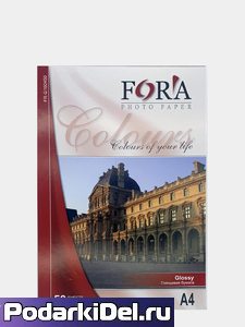 Бумага FORA А4 / 50л./ 160г (глянц.) Бумага FORA А4 / 50л./ 160г (глянц.)