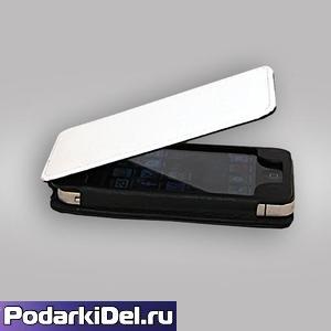 Чехол-книжка IPhone 4/4S "черный" из искусственной кожи (вверх-вниз) Чехол-книжка IPhone 4/4S "черный" из искусственной кожи (вверх-вниз)