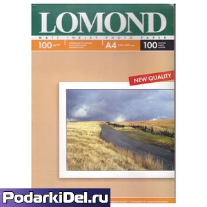 Бумага Lomond А4 /100л./100г (мат. 2-х стор.) Бумага Lomond А4 /100л./100г (мат. 2-х стор.)