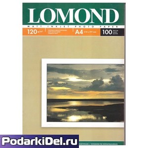 Бумага Lomond А4 /100л./120г (мат.) Бумага Lomond А4 /100л./120г (мат.)