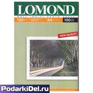 Бумага Lomond А4 /100л./130г (мат. 2-х стор.) Бумага Lomond А4 /100л./130г (мат. 2-х стор.)