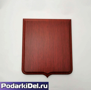 Плакетка МДФ 20х24см в форме "Герба"