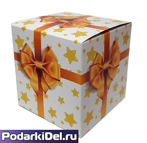Коробка подарочная для КРУЖКИ "Сюрприз"