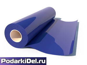 Термоплёнка СИНЯЯ Royal на прозр. основе  0.5х50 АСЕ-301-003(за1м)