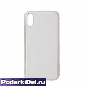 Чехол силиконовый IPhone X/XS прозрачный премиум (вставка под сублимацию) Чехол силиконовый IPhone X/XS прозрачный премиум (вставка под сублимацию)