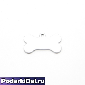 Брелок для ключей КОСТЬ большая (+карабин) под сублимацию 