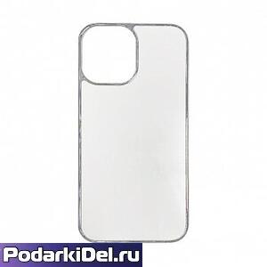 Чехол пластиковый IPhone 13 PRO MAX прозрачный (вставка под сублимацию) Чехол пластиковый IPhone 13 PRO MAX прозрачный (вставка под сублимацию)