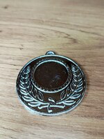 Медаль M002 "серебро" 50мм (без вкладыша 25мм) без ленты Медаль M002 "серебро" 50мм (без вкладыша 25мм) без ленты