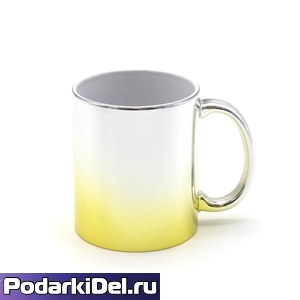 Кружка ЗОЛОТО-СЕРЕБРО голографическая Кружка ЗОЛОТО-СЕРЕБРО голографическая