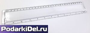 Линейка 30 см под полиграфическую вставку Линейка 30 см под полиграфическую вставку