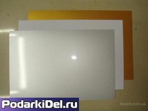Пластик pvc (СЕРЕБРО) для струйной печати (200х250mm) толщина 0,3mm (1лист)