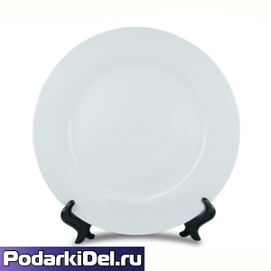 Тарелка белая d-20см 