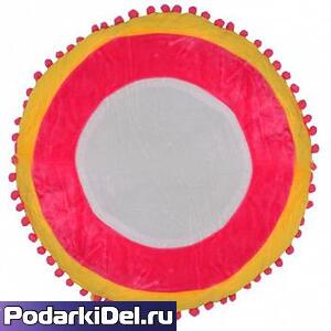 Подушка с наволочкой КРУГ d-40 (поле для нанесенияd20) Подушка с наволочкой КРУГ d-40 (поле для нанесенияd20)