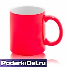 Кружка ХАМЕЛЕОН стеклянная красная Кружка ХАМЕЛЕОН стеклянная красная