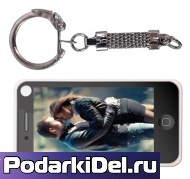 Брелок для ключей ПРЯМОУГОЛЬНИК (+карабин) под сублимацию