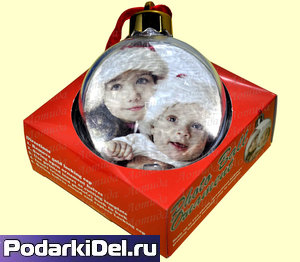 Шарик елочный (новогодний) d=78 мм (в коробке) Шарик елочный (новогодний) d=78 мм (в коробке)