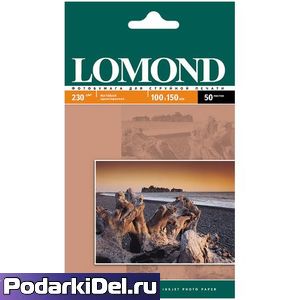 Бумага Lomond  10*15 / 50л./ 230г (мат.)