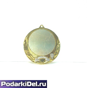 Медаль "золото с кубком"  (+вкладыш 50мм, шильдик) без ленты MD852 