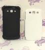 Чехол пр/ударный Samsung Galaxy S3 i9300 белый мат. пластик с черным силик. бамп (для 3D-машины вак.