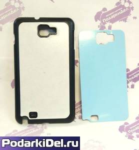Чехол пластиковый Samsung (Galaxy Note)  i9220 черный
