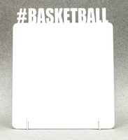 Фоторамка металл "#Baskeball" 172x142х2мм (для сублимации) Фоторамка металл "#Baskeball" 172x142х2мм (для сублимации)