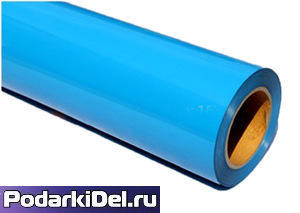 Термоплёнка (sky blue) на прозр. основе  0.5х50 АСЕ-301-005 (за1м)