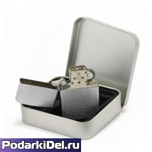 Зажигалка газовая СЕРЕБРО в подарочной упаковке, под сублимацию Зажигалка газовая СЕРЕБРО в подарочной упаковке, под сублимацию