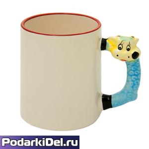 Кружка детская ОВЦА (ручка в виде животного) Кружка детская ОВЦА (ручка в виде животного)