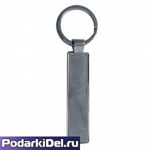 Брелок "Авто Гос.Номер" с бортиком (СЕРЕБРО+2линзы) 