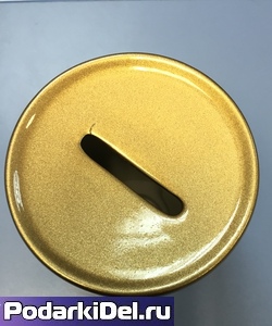Копилка ЗОЛОТО d-7,9cm h-9,4cm Копилка ЗОЛОТО d-7,9cm h-9,4cm