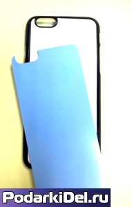 Чехол пластиковый IPhone 6 "черный" (+вставка для сублимации) Чехол пластиковый IPhone 6 "черный" (+вставка для сублимации)