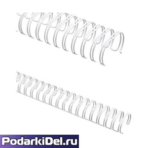 Пружины металлические БЕЛЫЕ 100шт