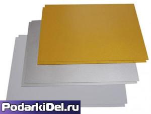 Пластик pvc (ЗОЛОТО) для струйной печати А4 (210х297mm) толщина 0,3mm