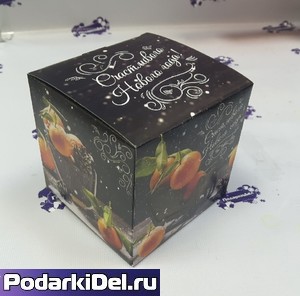 Коробка подарочная для КРУЖКИ "Счастливого Нового года"