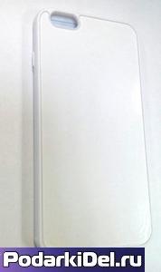 Чехол силиконовый IPhone 6 PLUS "белый " 