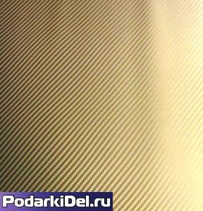 Т/пленка Chemica hotmark fashion 3D-фактура 50x100см ЗОЛОТОЙ КАРБОН (1м) Т/пленка Chemica hotmark fashion 3D-фактура 50x100см ЗОЛОТОЙ КАРБОН (1м)